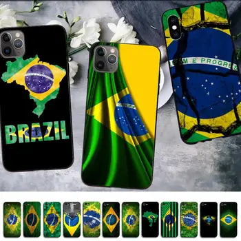 MaiYaCa Brazilia steag Brazilian Telefon Caz pentru iPhone 11 12 13 mini pro XS MAX 8 7 6 6S Plus X 5S SE 2020 XR caz