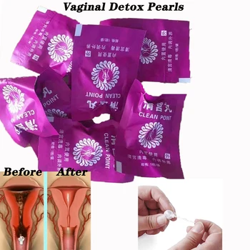 Medicală Chineză Pe Bază De Plante Vaginale Detoxifiere Perle De Curățare Tampoane De Igienă Feminină Curat Punct Vagin Grijă De Detoxifiere Tampon De Frumusete