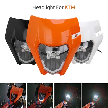 Motocicleta de Lumină LED-uri Far Far Lampă de Cap Universal Pentru KTM EXC EXCF SX SXF XC XCF XCW XCFW 125 150 250 300 350 450 530