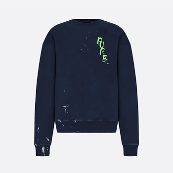 NIGO Echipajul Gât Solid Ink Dye Sweater #nigo7157