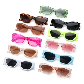 Noua Moda Mic Pătrat ochelari de Soare UV 400 Protecție Dreptunghi ochelari de Soare pentru Femei ochelari de Soare Vintage