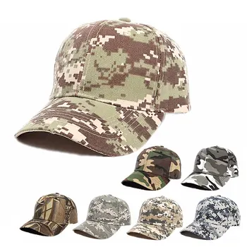 Noul Digital Camo Șapcă De Baseball Armata Tactice Șepci Bărbați Femei În Aer Liber Vânătoare Camuflaj Jungla Pălărie Airsoft Vanatoare Drumetii Pălării