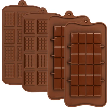 Noul Silicon Mucegai Ciocolata Forme 3D Mucegai Distractiv de Copt Instrumente Pentru Jeleu Bomboane Numere de Tort de Fructe de Gadget-uri de Bucătărie DIY de Casă