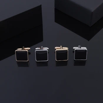 Noutate de Lux, Aur, Argint Butoni pentru Barbati Brand de Înaltă Calitate de Cristal Negru Auriu Argintiu Camasa butoni Maneca Buton