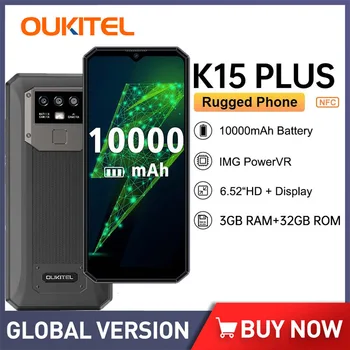 Oukitel K15 Plus Telefoane Mobile 10000mAh 6.52