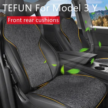 Pentru Tesla Model 3 Y Pernei Scaunului Auto Husa Scaunului Ventilate Pernei Scaunului Ya Modificat Accesorii Artefact
