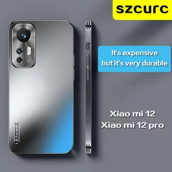 Pentru Xiaomi 12 Pro caz de Telefon,Ultra subțire de lux Înalt simț Pungă de Protecție Xiaomi 12X 12 12Ultra mat capac de protecție