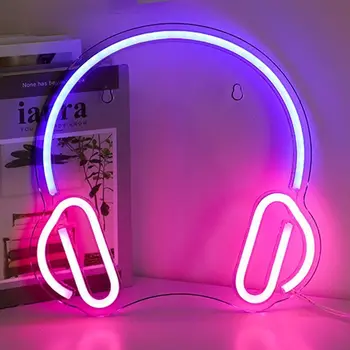 Personalizate Gamer LED Neon Lumina Sală de Jocuri de Decorare Perete Neon Lampa cu Lumina de Noapte pentru Decor Dormitor pentru Copii, Băiat, Fată Cadouri