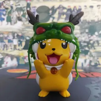 Pokemon Pikachu Pentru Dragon Ball Shenron GK Colectia de Cadouri Decor de Acțiune Figura Statui Model de Masina Cadou 15CM