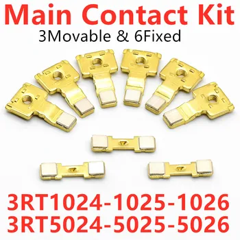 Principalele Contact Kit Pentru 3RT1026 3RT1025 3RT1024 3RT5026 3RT5025 3RT5024 Mișcare Și Contactele Fixe Contactor cu Contacte Set Accesorii