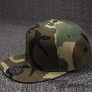 Reglabil Camuflaj Camo Cap Unisex Moda Unisex Negre Casquette Șapcă De Baseball Capac Copii Casual Pălării