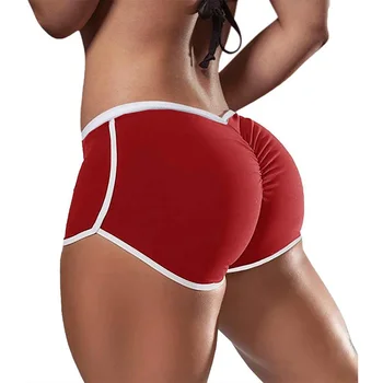 Sexy Sport, Lenjerie de corp Pentru Femei cu talie Joasă Noi Chilotei Confortabil Hip-înălțimea de Boxeri de Mari Dimensiuni de Culoare Pură Doamnelor pantaloni Scurți