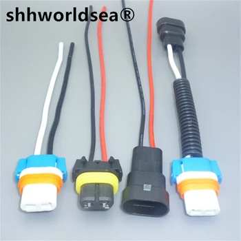 shhworldsea 1BUC 9006 hb4 Faruri de Ceață Lumina de Conversie Conectorul Fasciculului de Cabluri Cablu Soclu Conector Kit de Reparare