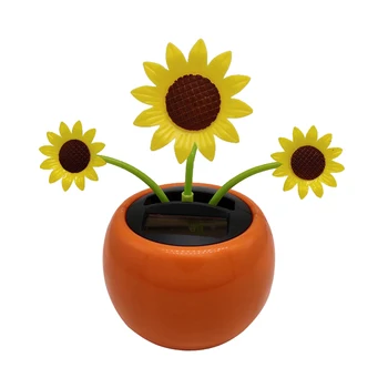 Solar Dans Floare - Floarea-Soarelui Copii De Învățământ Gag Jucărie Acasa, Birou Si Masina Interior Tablou De Bord Ornament Decor
