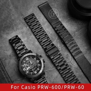 Solide din oțel inoxidabil Pentru Casio PROTREK Serie PRW-600/PRW-60/PRW-50/70 30 de Sporturi 23mm Eliberare Rapidă pentru Bărbați Curea