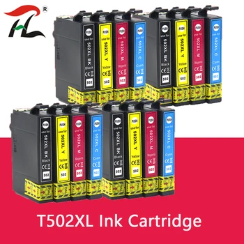 T502XL 502 502XL plin Cartuș de Cerneală cu Chip Compatibil pentru epson XP5100 xp5105 WF2860 WF2865 imprimante