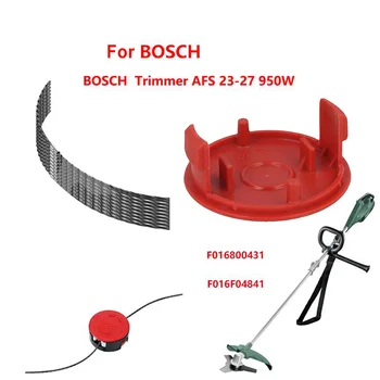 Trimmer de Tăiere Bobina Linii Bobină Set de Acoperire F016F04841 Pentru Bosch AFS 23-37 Electric Perie de Tăiere Strimmer Înlocuiri de Piese