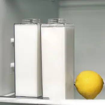 Ulcior De Apă Transparent Portabil Cutie De Lapte Sticla De Apa Sticla De Lapte Durabil