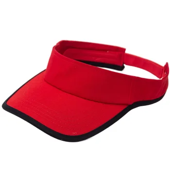 Vara 100% Bumbac Parasolar Capace pentru Barbati Femei Casual Vizorul Pălării Galben Roz Negru Roșu Albastru Gri Violet