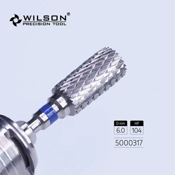 WILSON INSTRUMENT de PRECIZIE 5000317-ISO 113 190 060 Carbură de Tungsten Freze Pentru Tunderea Ipsos/Acril/Metal