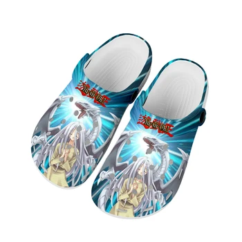 Yu-Gi-Oh Kaiba Albastru Ochii Dragonului Alb Acasă Saboți De Apă Personalizat Pantofi Barbati Femei Adolescent De Pantofi Grădină Bloca Plaja Gaura Papuci