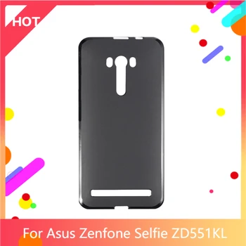 Zenfone Selfie ZD551KL Caz Mat Silicon Moale TPU Capacul din Spate Pentru Asus Zenfone Selfie ZD551KL Slim Caz Telefon rezistent la șocuri